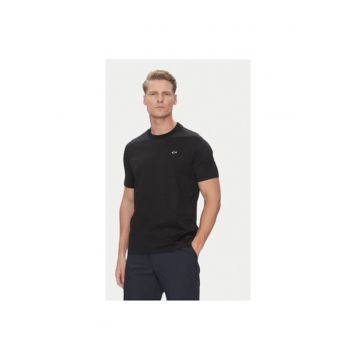Tricou barbati  C0P1092 - Bumbac - Negru