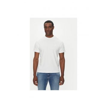 Tricou barbati DT1194M-BESY20 - Bumbac organic - Alb Tricou barbati DT1194M-BESY20 - Bumbac organic - Alb