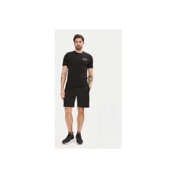 Tricou barbati Ea7 Emporio Armani - 7M000299 AF13739 - Viscoza/Poliamida - Negru