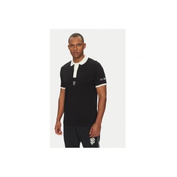 Tricou polo barbati  221044 - Bumbac - Negru