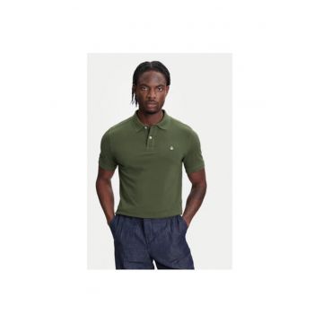 Tricou polo barbati  3089J3179 - Bumbac organic - Verde