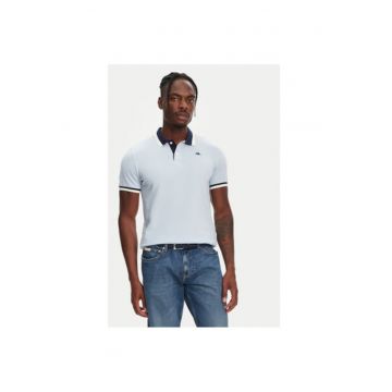 Tricou polo barbati  611255W - Bumbac - Albastru