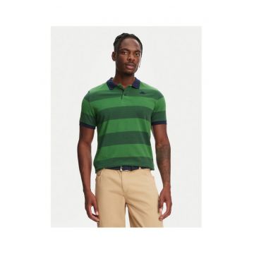 Tricou polo barbati  64126KW - Bumbac - Verde - Verde