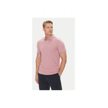 Tricou polo barbati  C5 21374.2112 - Bumbac - Roz