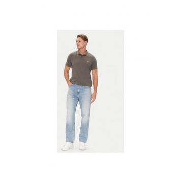 Tricou polo barbati  DR0136M-BATE20 - Bumbac - Gri