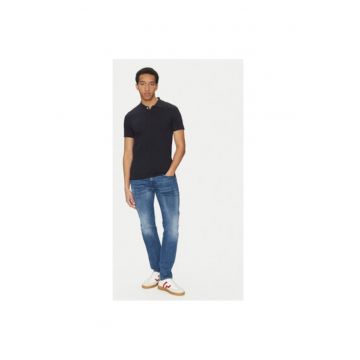 Tricou polo barbati  M5510W-T3236 - Bumbac - Bleumarin