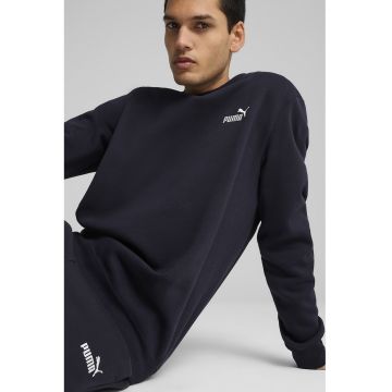 Bluza de trening cu decolteu la baza gatului Small No.1 - Bleumarin