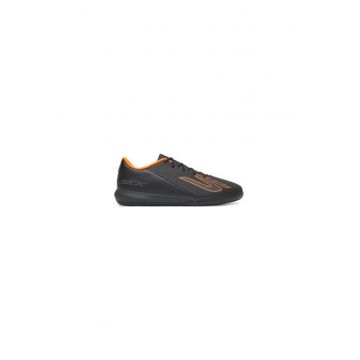 Ghete de fotbal barbati -  piele ecologica - negru -