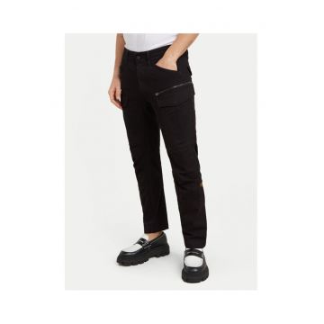 Pantaloni barbati - G Star Raw - 304710292 - Bumbac - Negru - Negru