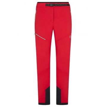Pantaloni trekking barbati  Velan 2.0 - Poliamida/Elastan - Rosu