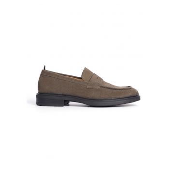 Pantofi loafer din piele intoarsa Mauricio