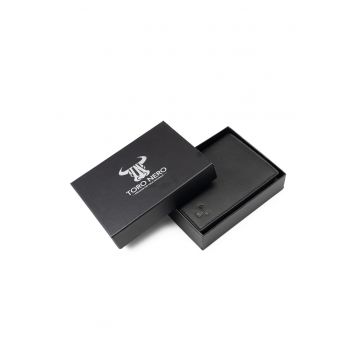 Portofel barbati din piele naturala negru Veres - protectie RFID
