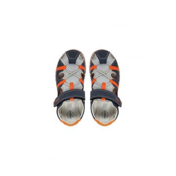Sandale barbati  7895400 - Piele naturala - Bleumarin