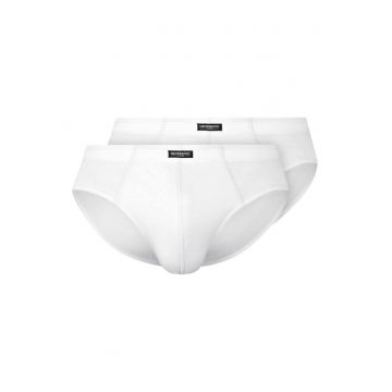 Set 2 perechi de chiloti pentru barbati  Alb