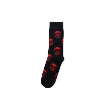 Sosete barbatesti  negru rosu - Modern Fit