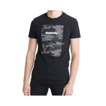 SUPERDRY - Tricou cu imprimeu foto Chromatic -