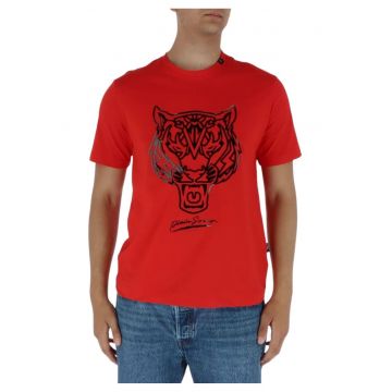 Tricou cu imprimeu lucios -