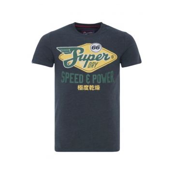 Tricou din bumbac cu imprimeu Reworked Classic -