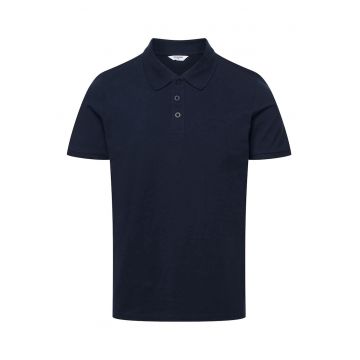 Tricou polo Bluemarin și Negru