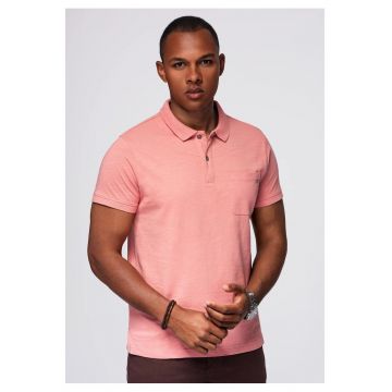 Tricou polo clasic din tricot de bumbac  OM-POWS-0142