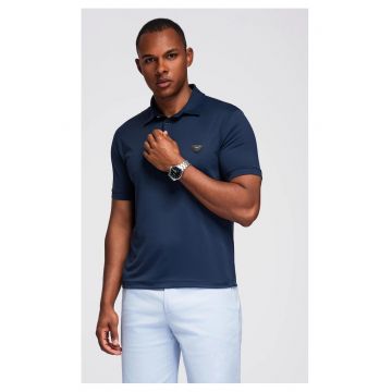Tricou polo elegant din tesatura elastica  OM-POSS-0150
