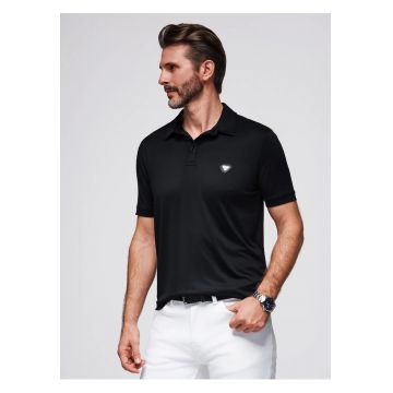 Tricou polo elegant din tesatura elastica  OM-POSS-0150