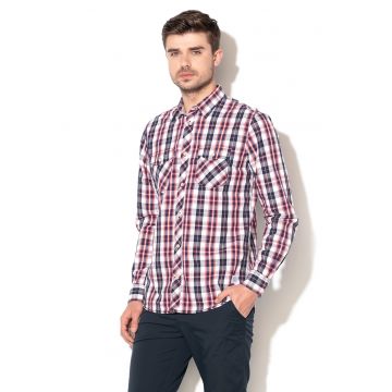 Camasa regular fit cu model in carouri