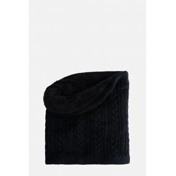Esarfa barbati  negru - acril - 180x30cm - modern fit