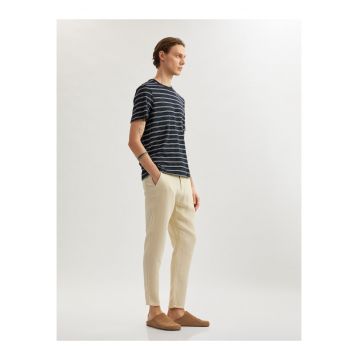 Pantaloni conici de bumbac