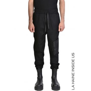 Pantaloni de tip jogger cu snur in talie
