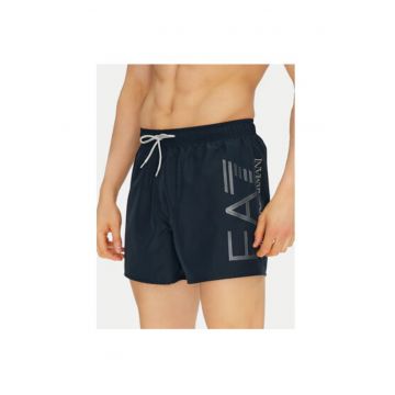Pantaloni scurti de baie barbati Ea7 Emporio Armani - 7M000550 AF14497 - Poliester - M INTL - Bleumarin
