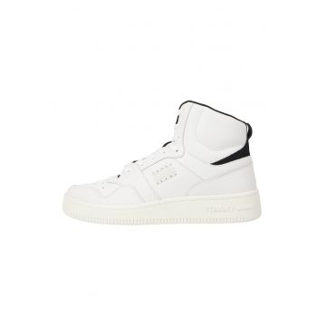 Pantofi sport mid-high de piele