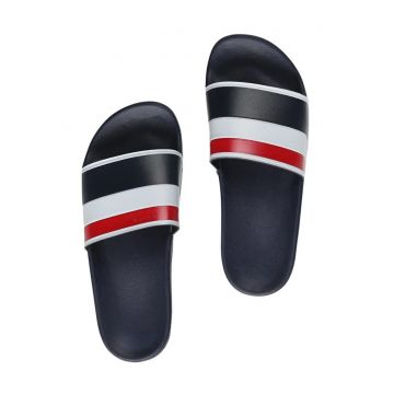 Papuci Plaja Barbati  albastru inchis -
