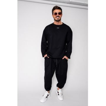 Set Flex Bluza Oversized si pantalon Baggy Black 18576