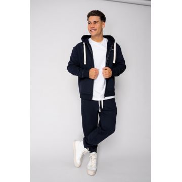 Set hanorac cu fermoar si pantalon Navy 18510