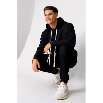 Set Ripped hanorac si pantalon Black 18494