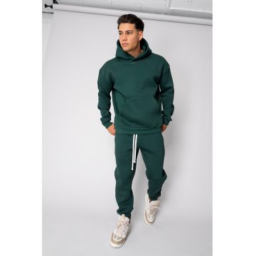 Set Winter hanorac si pantalon Bottle Green 18472