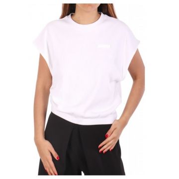 Tricou barbati  alb - viscoza/elastan -