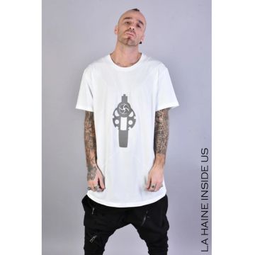 Tricou cu print frontal