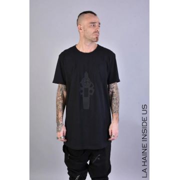 Tricou cu print frontal