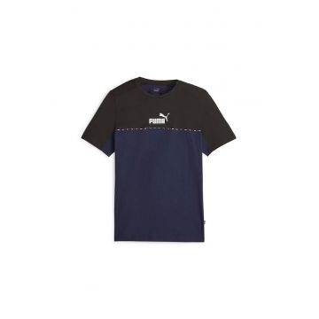 Tricou  ESS BLOCK x TAPE Tee - 673341-06 - Barbati - Albastru