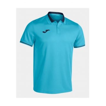 Tricou polo pentru barbati -  PoliesterBumbac - Turcoaz