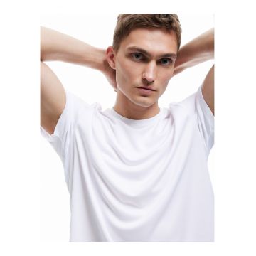 Tricou supradimensionat cu imprimeu text