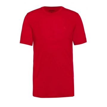 Tricou uni cu decolteu la baza gatului Hochwanner -