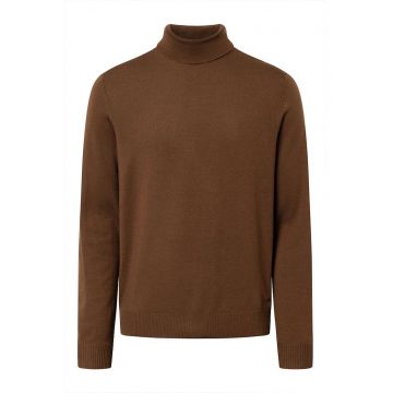 Bluza cu guler inalt cu croi modern