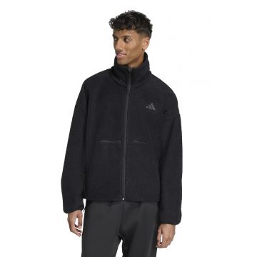 Bluza de trening din fleece cu buzunare