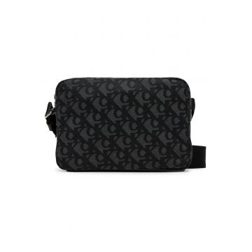Geanta barbati -  material textil - negru