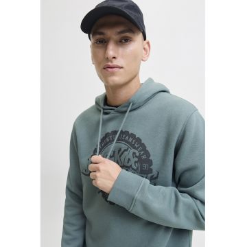Hanorac regular fit cu imprimeu logo