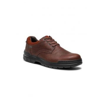 Pantofi barbatesti -  302933655 - piele naturala - maro