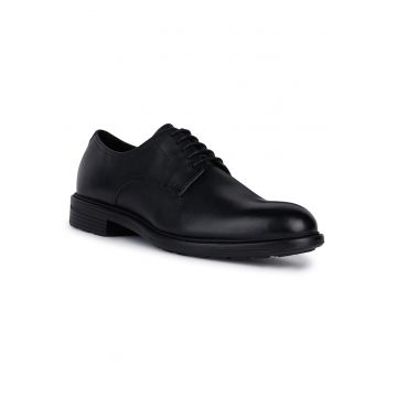 Pantofi barbati -  piele naturala - negru -